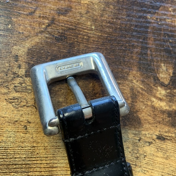 BLACK ‘COACH’ BELT Sz. SMALL!! - Picture 5 of 8